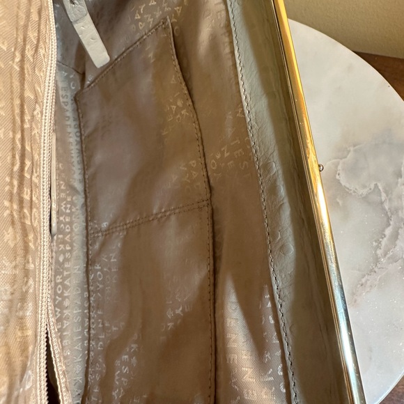 KATE SPADE framed ostrich print bag - Picture 12 of 16